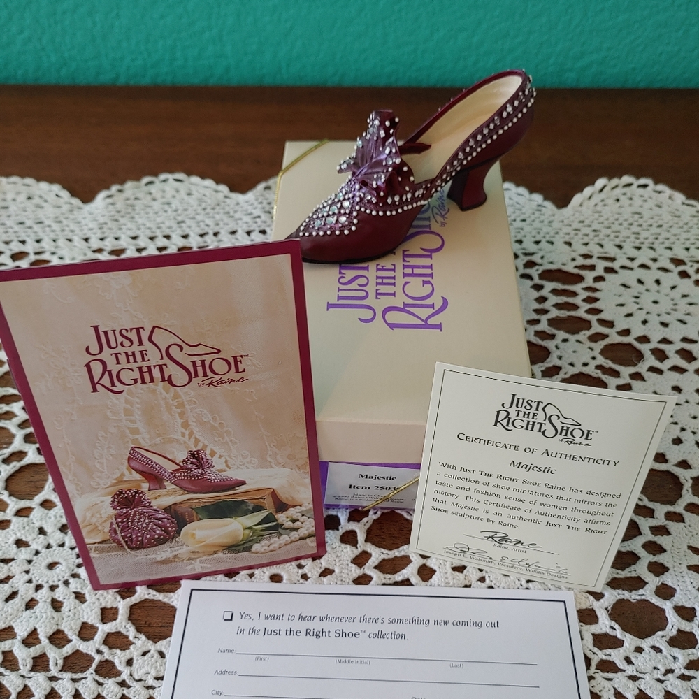 Just The Right Shoe Mini Collectible